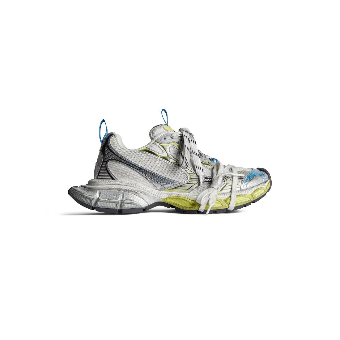 Women’s 3xl Sneaker in White/yellow/blue - Image 1